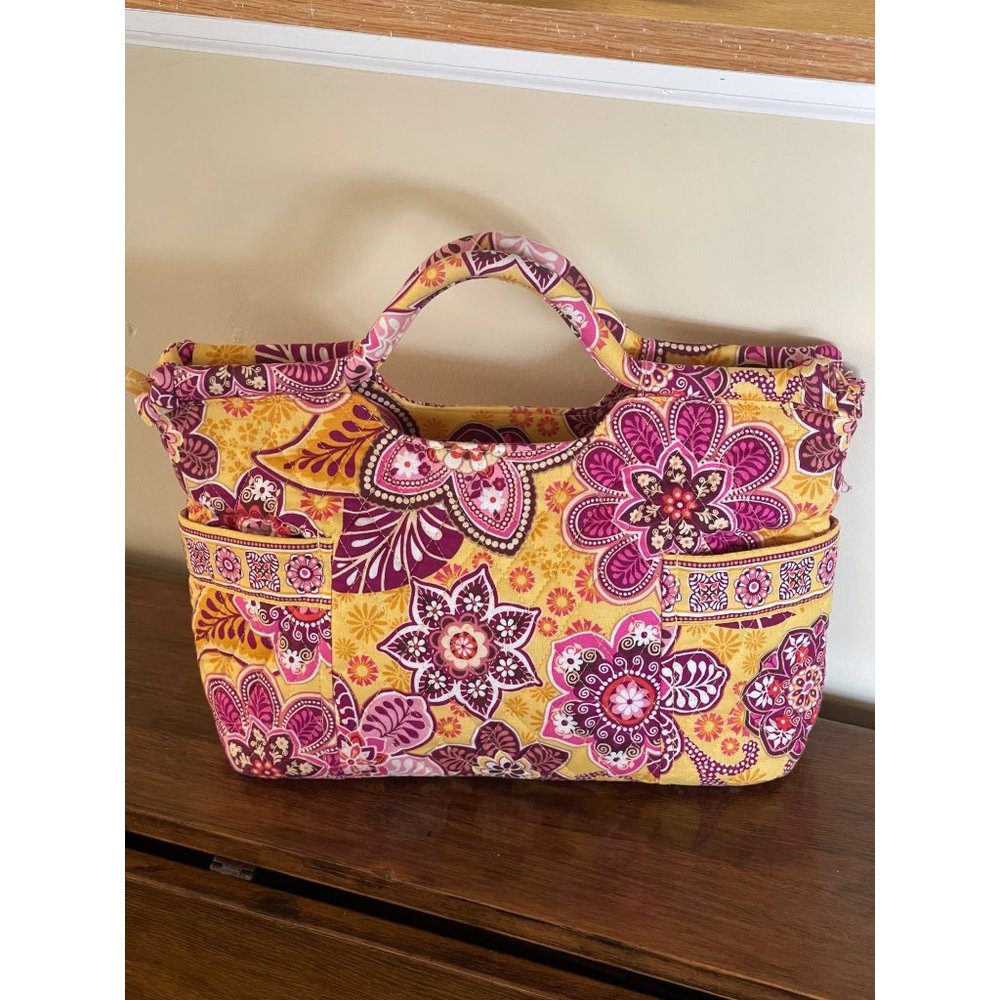 Vera Bradley Handbag Bali Gold